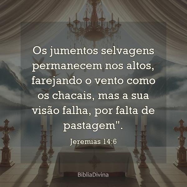 Jeremias 14:6