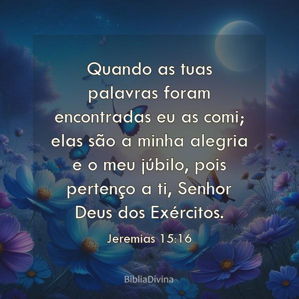 Jeremias 15:16