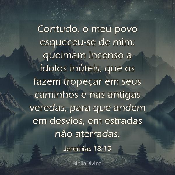 Jeremias 18:15