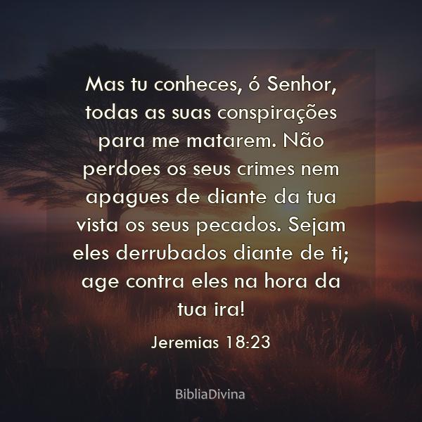 Jeremias 18:23