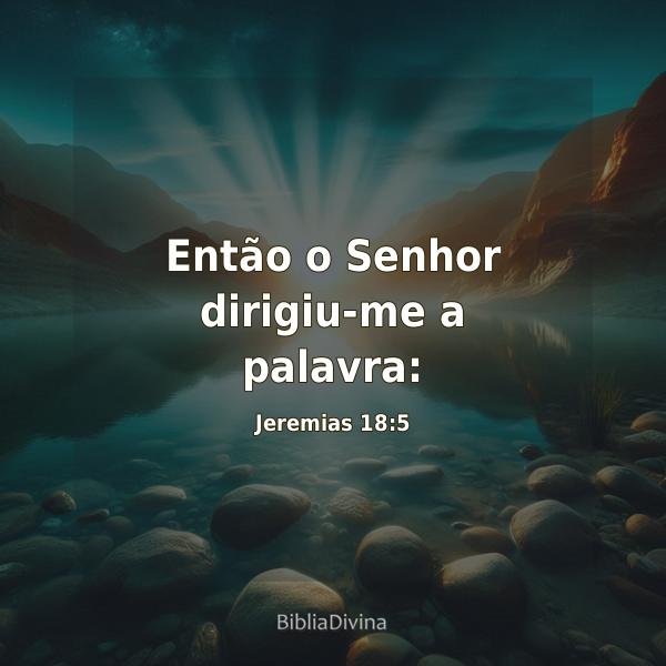 Jeremias 18:5