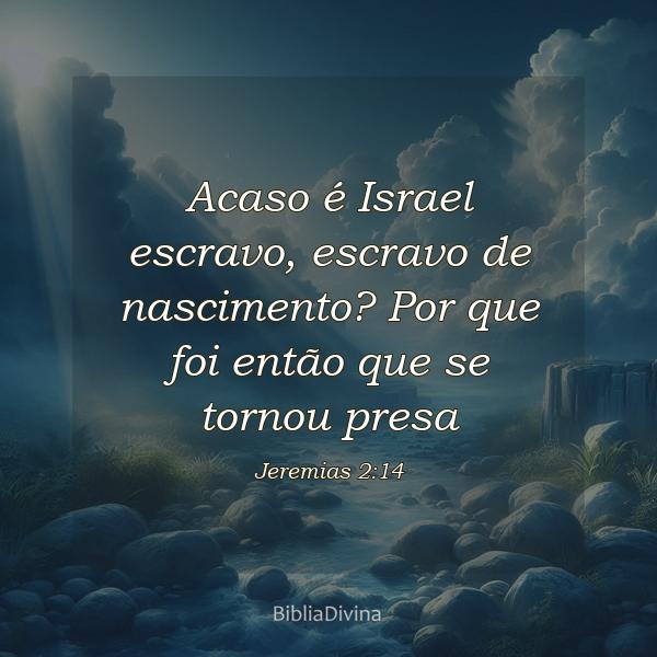 Jeremias 2:14