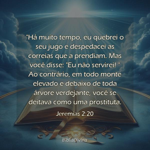 Jeremias 2:20