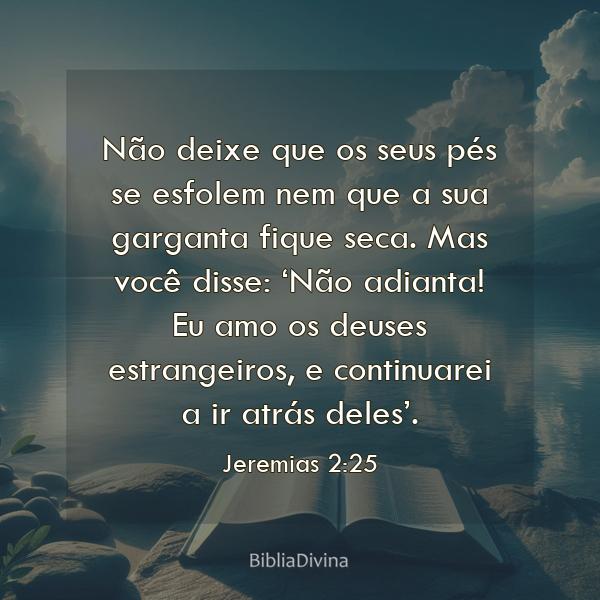 Jeremias 2:25