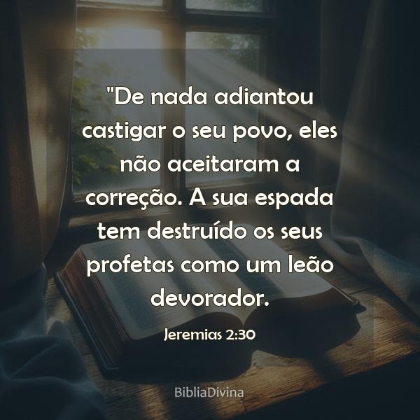 Jeremias 2:30