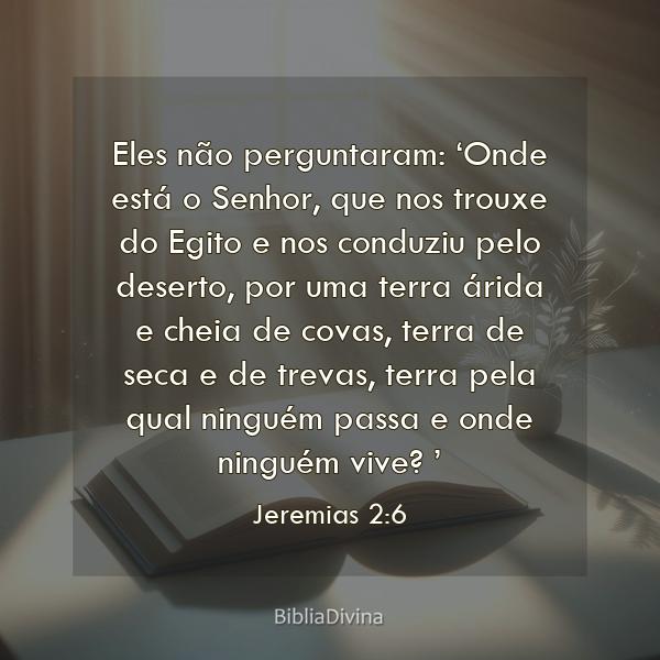 Jeremias 2:6