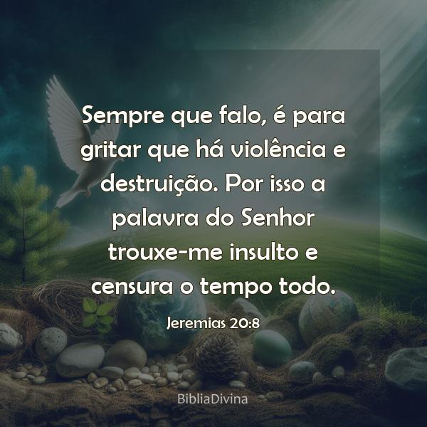 Jeremias 20:8