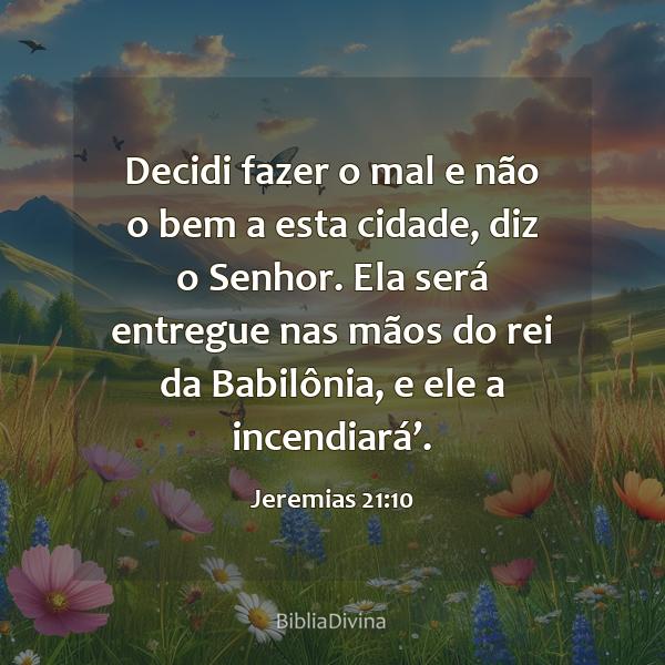 Jeremias 21:10