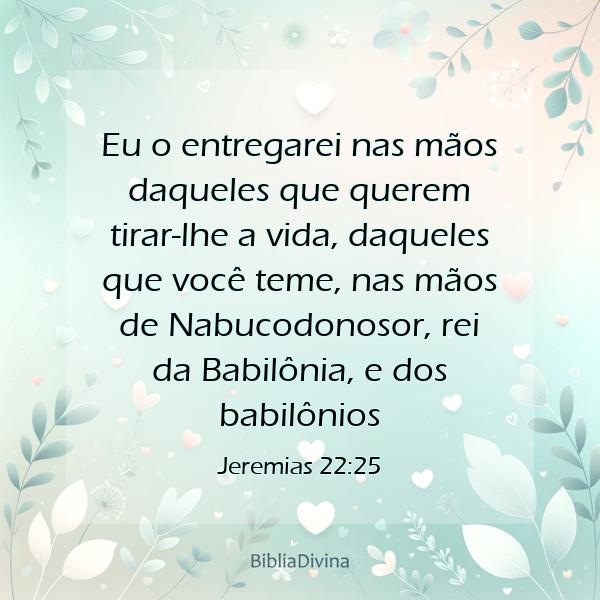 Jeremias 22:25