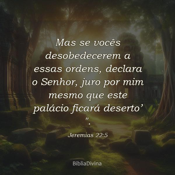 Jeremias 22:5