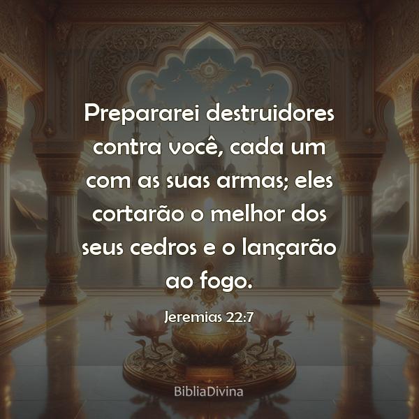 Jeremias 22:7