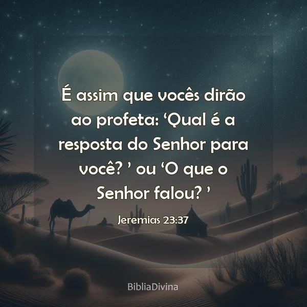 Jeremias 23:37