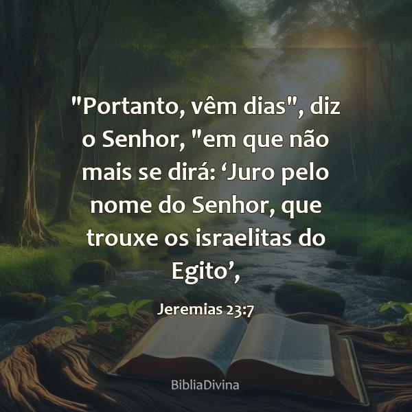 Jeremias 23:7