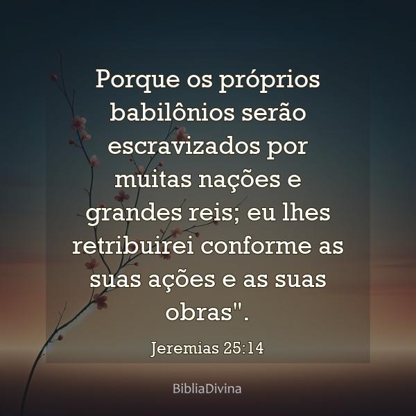 Jeremias 25:14