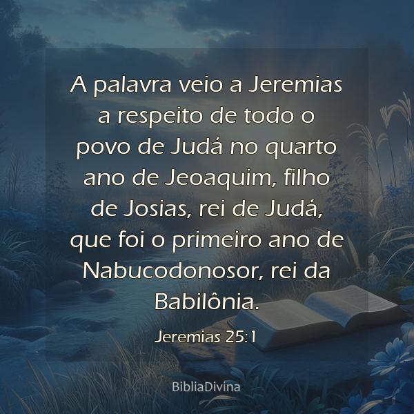 Jeremias 25:1