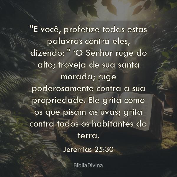 Jeremias 25:30