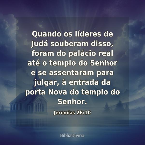 Jeremias 26:10