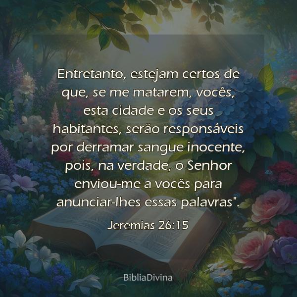 Jeremias 26:15