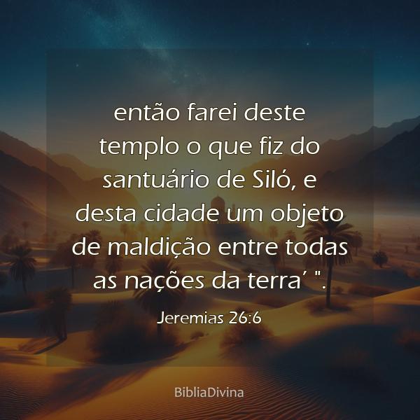 Jeremias 26:6