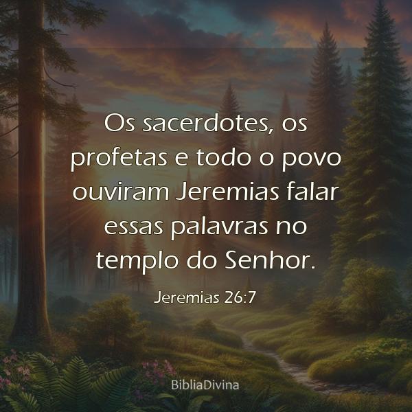 Jeremias 26:7