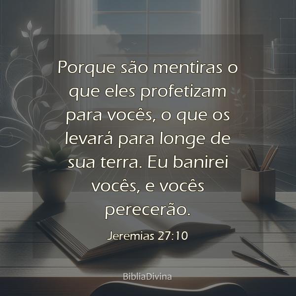 Jeremias 27:10