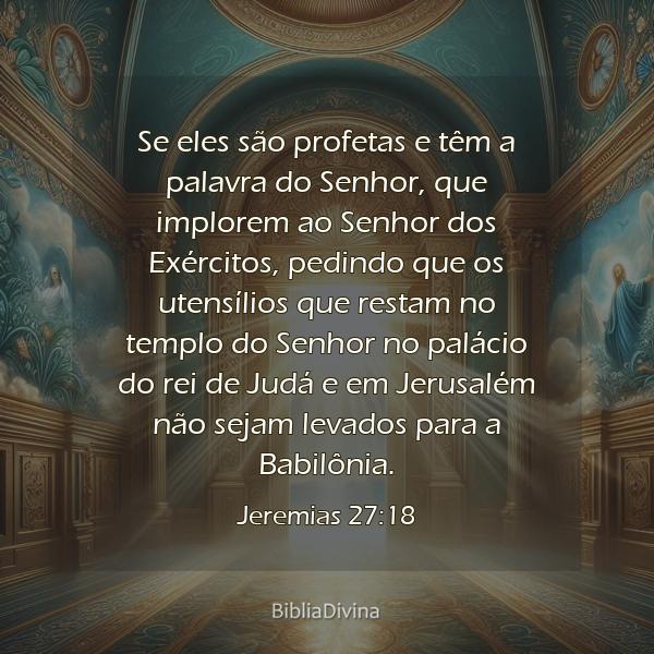 Jeremias 27:18