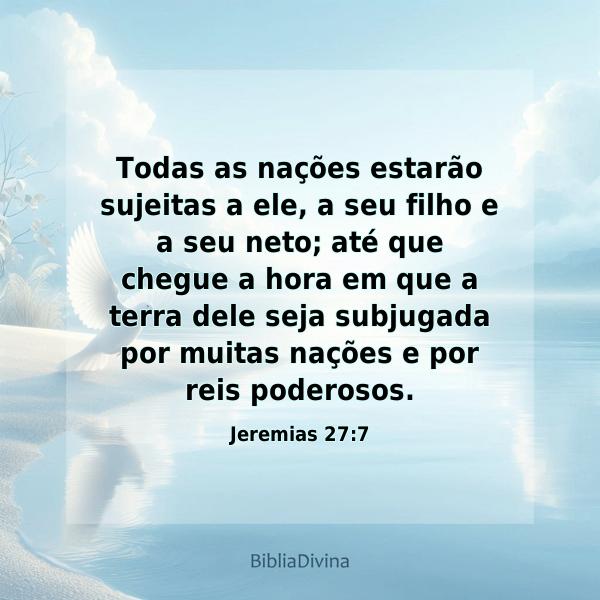 Jeremias 27:7