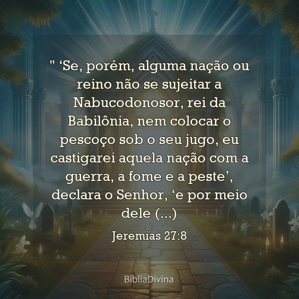 Jeremias 27:8