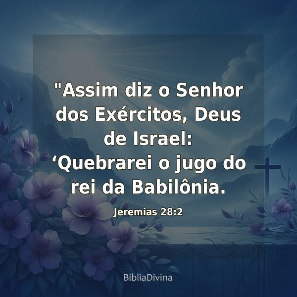 Jeremias 28:2