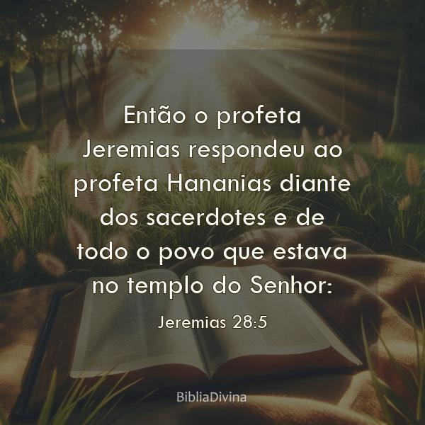 Jeremias 28:5