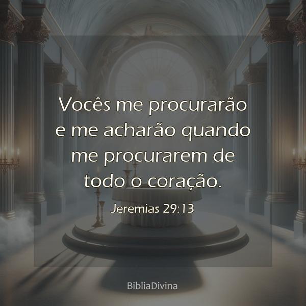 Jeremias 29:13