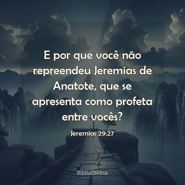 Jeremias 29:27