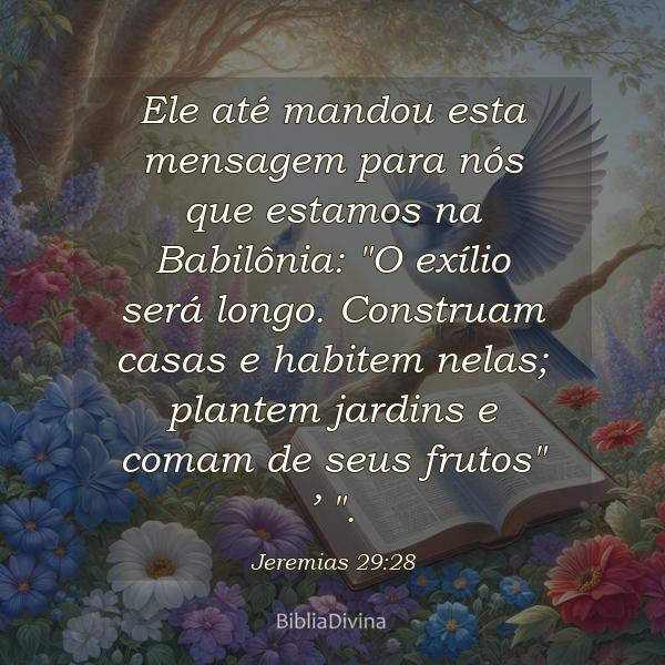 Jeremias 29:28