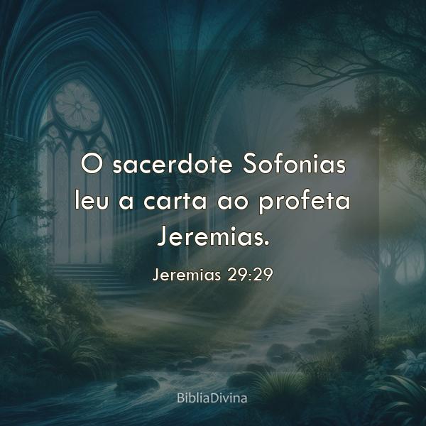 Jeremias 29:29