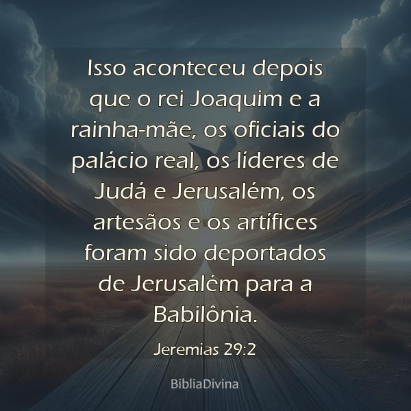 Jeremias 29:2