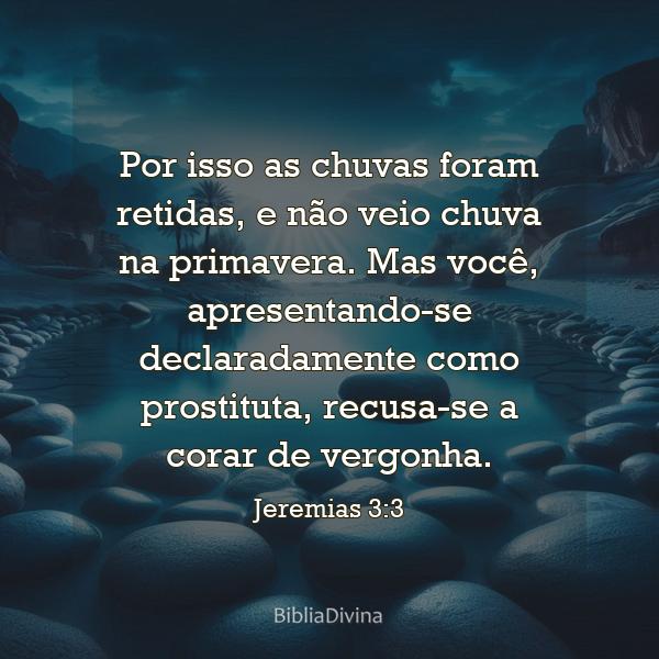 Jeremias 3:3