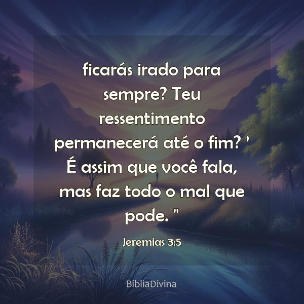 Jeremias 3:5