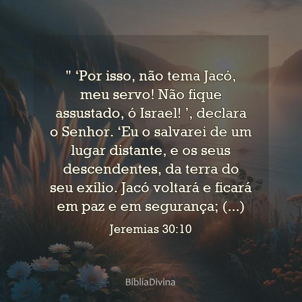 Jeremias 30:10