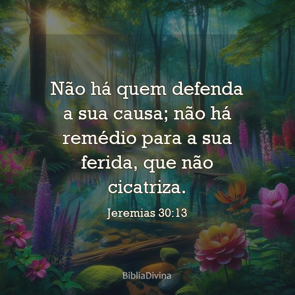 Jeremias 30:13