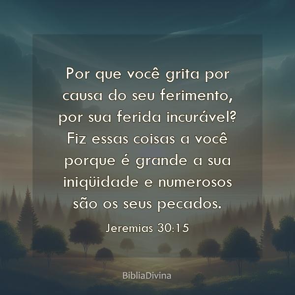 Jeremias 30:15