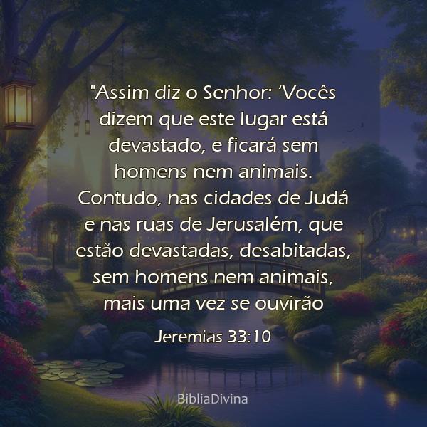 Jeremias 33:10