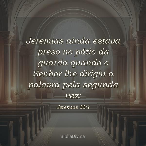 Jeremias 33:1