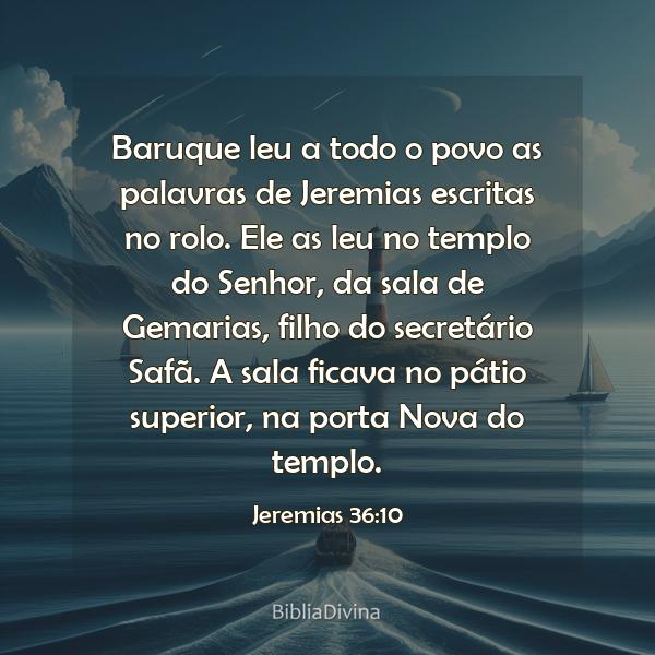 Jeremias 36:10