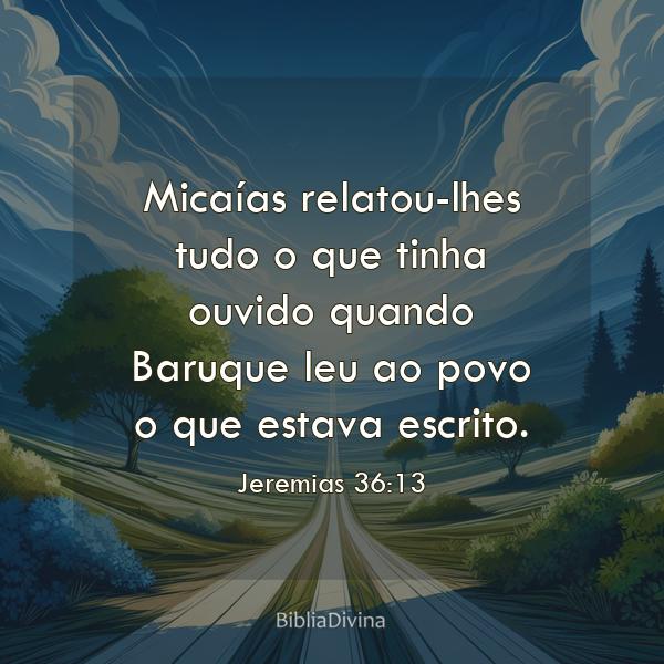 Jeremias 36:13