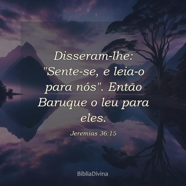 Jeremias 36:15