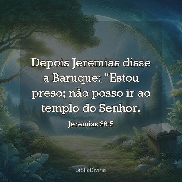 Jeremias 36:5