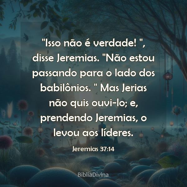 Jeremias 37:14