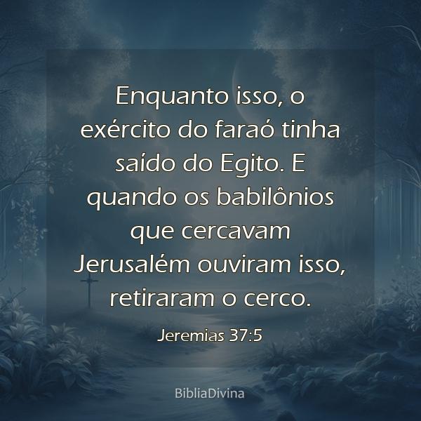 Jeremias 37:5