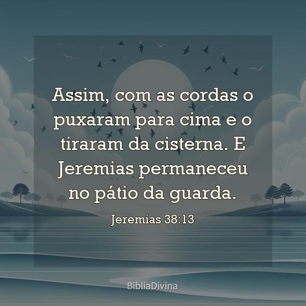 Jeremias 38:13