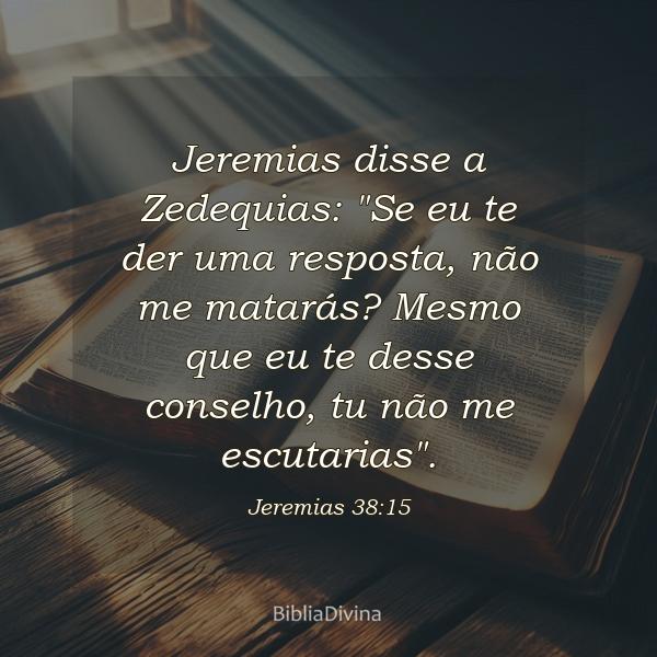 Jeremias 38:15